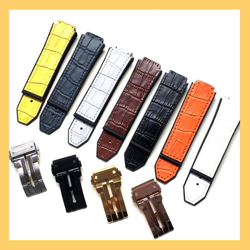 Dây Đeo Thay Thế Bằng Cao Su Silicone Cho Đồng Hồ HBY Big Big BANG 25mm 0314