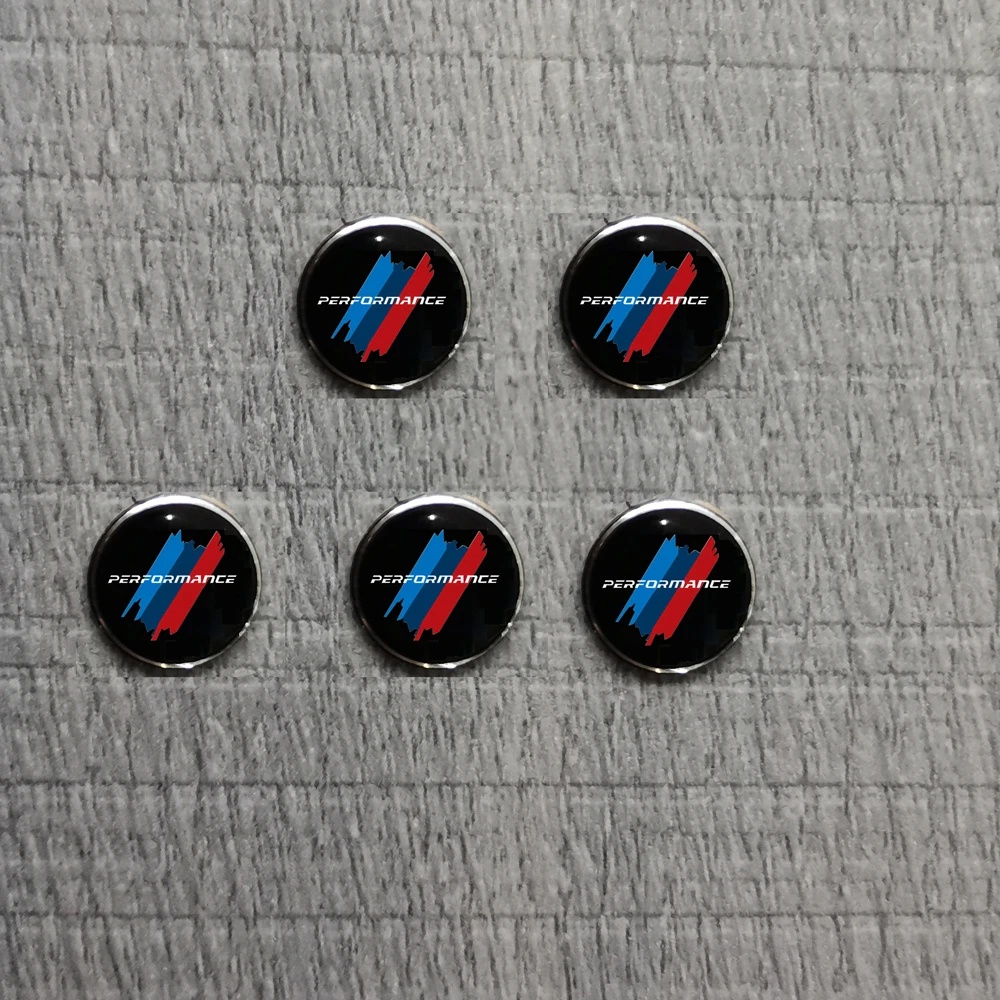 Set 5 Logo 11mm Trang Trí Chìa Khóa Xe Hơi BMW 3 Series 5 Series 7 Series Z4 X3 X4 X5 X6