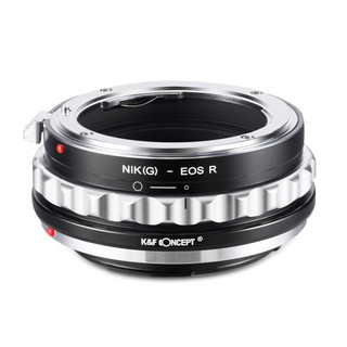 Ngàm chuyển đổi ống kính nikon g d ais sang canon eos rf camera r5 r6