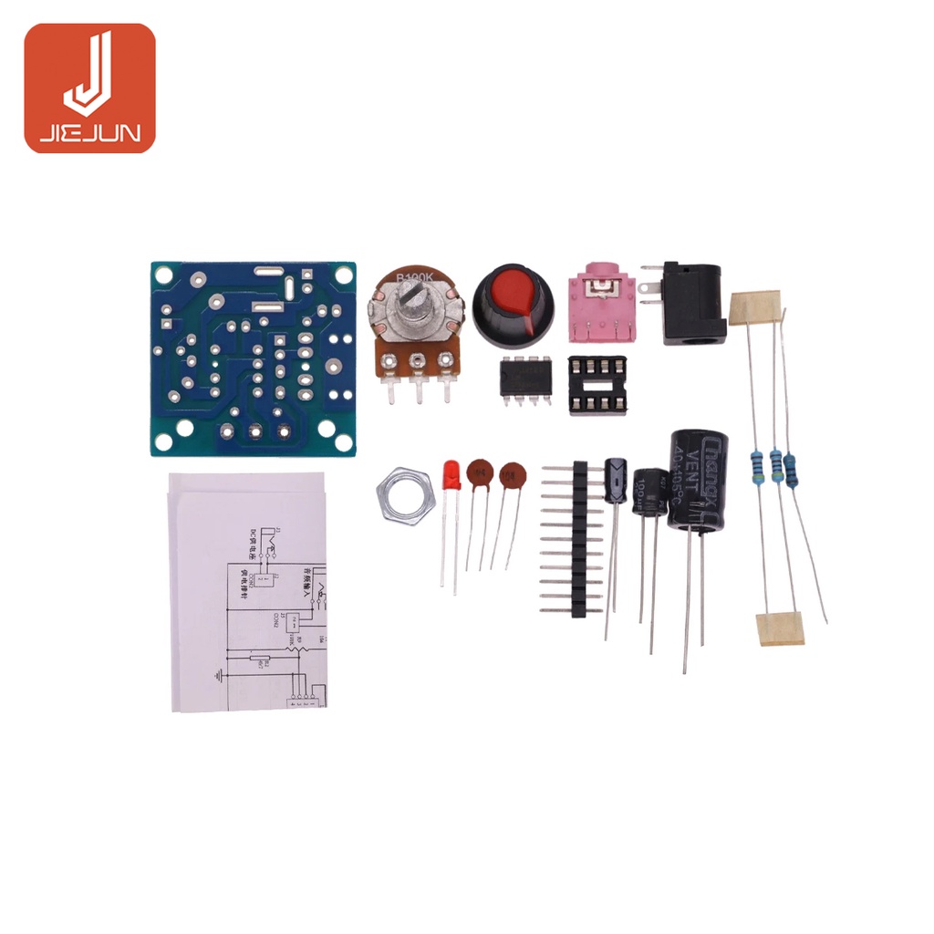 Bảng Mạch Khuếch Đại Âm Thanh Mini LM386 3.5mm 3V-12V TDA2030