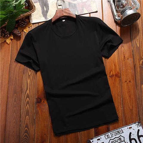 Áo Thun cotton Tay Ngắn Màu Trơn Họa Tiết Rằn Ri Thoáng Khí Thời Trang Mùa Hè Cho Nam