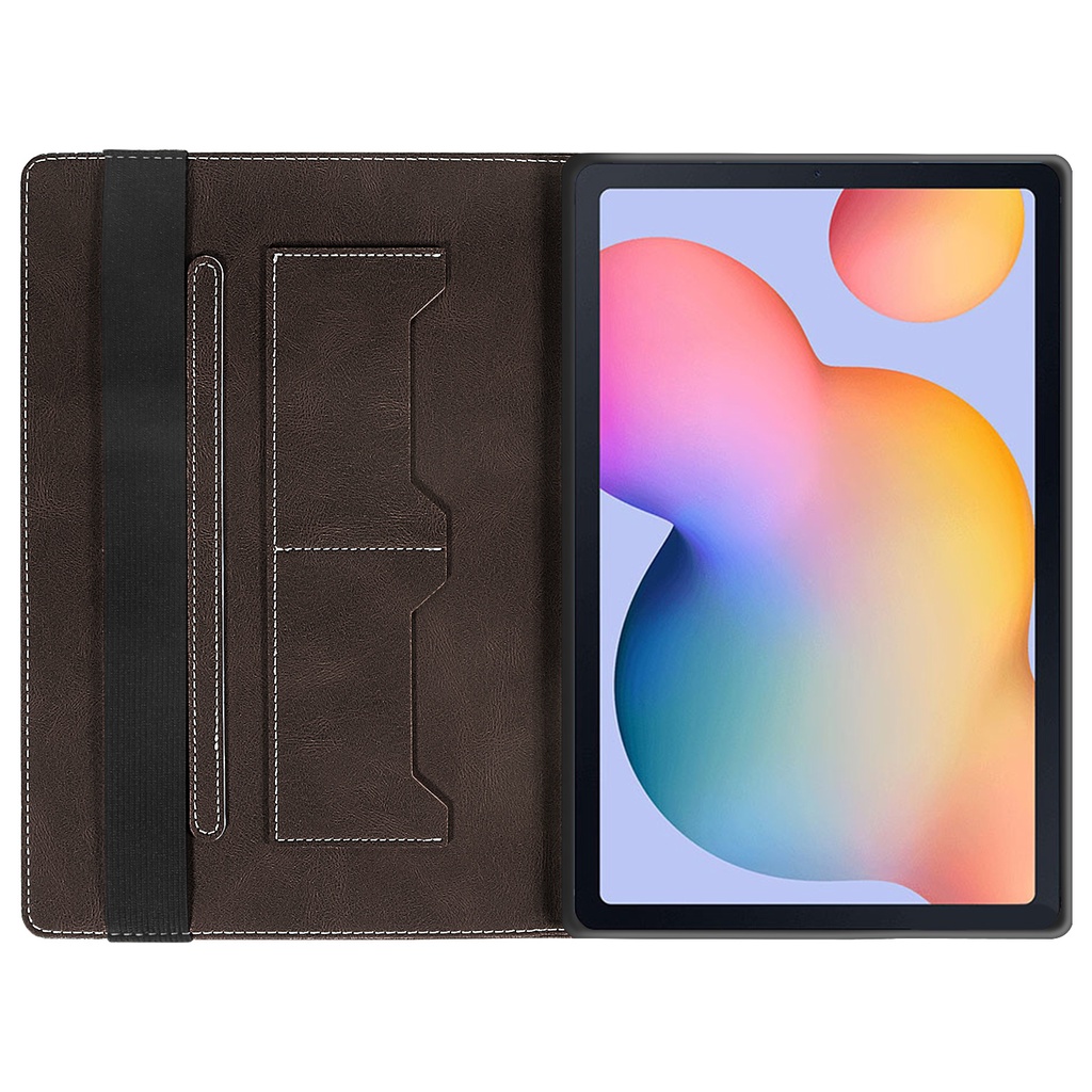 Bao Da PU Máy Tính Bảng Nắp Lật Kiêm Giá Đỡ Samsung Galaxy Tab S6 Lite 10.4 '' 2020 2022 / S 6 Lite 10.4 S7 S 8 11.0 inch