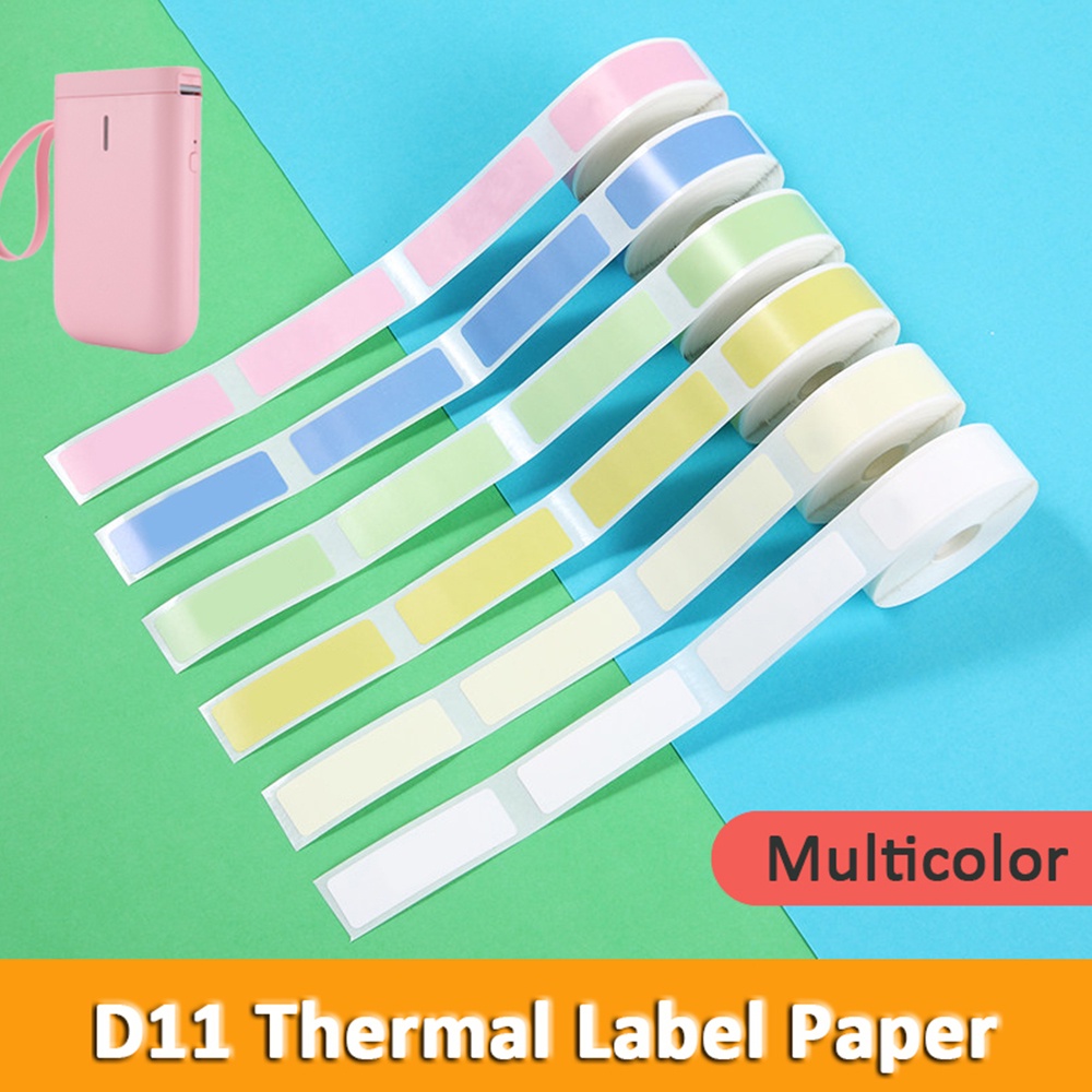 Nhiều Màu Niimbot D11 D101 D110 Giấy In Nhãn Nhiệt Thương Mại Nhà Lưu Trữ Đánh Dấu Nimmbot D11 Băng 