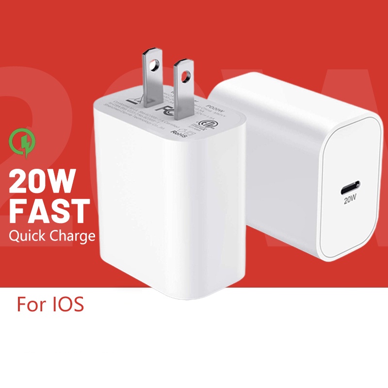 Cốc Sạc Nhanh USB-C PD 20W Type C 20W Cho iPhone / iPad