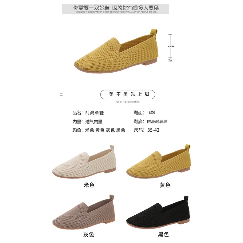 Giày Vải Canvas Đế Mềm Thoáng Khí Thời Trang Xuân Thu Cho Nữ