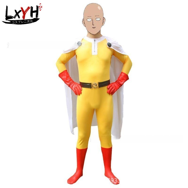 One-Punch Man Saitama Hagemanto Cosplay Hoạt Hình Anime Trang Phục Hóa Trang Đầm Child