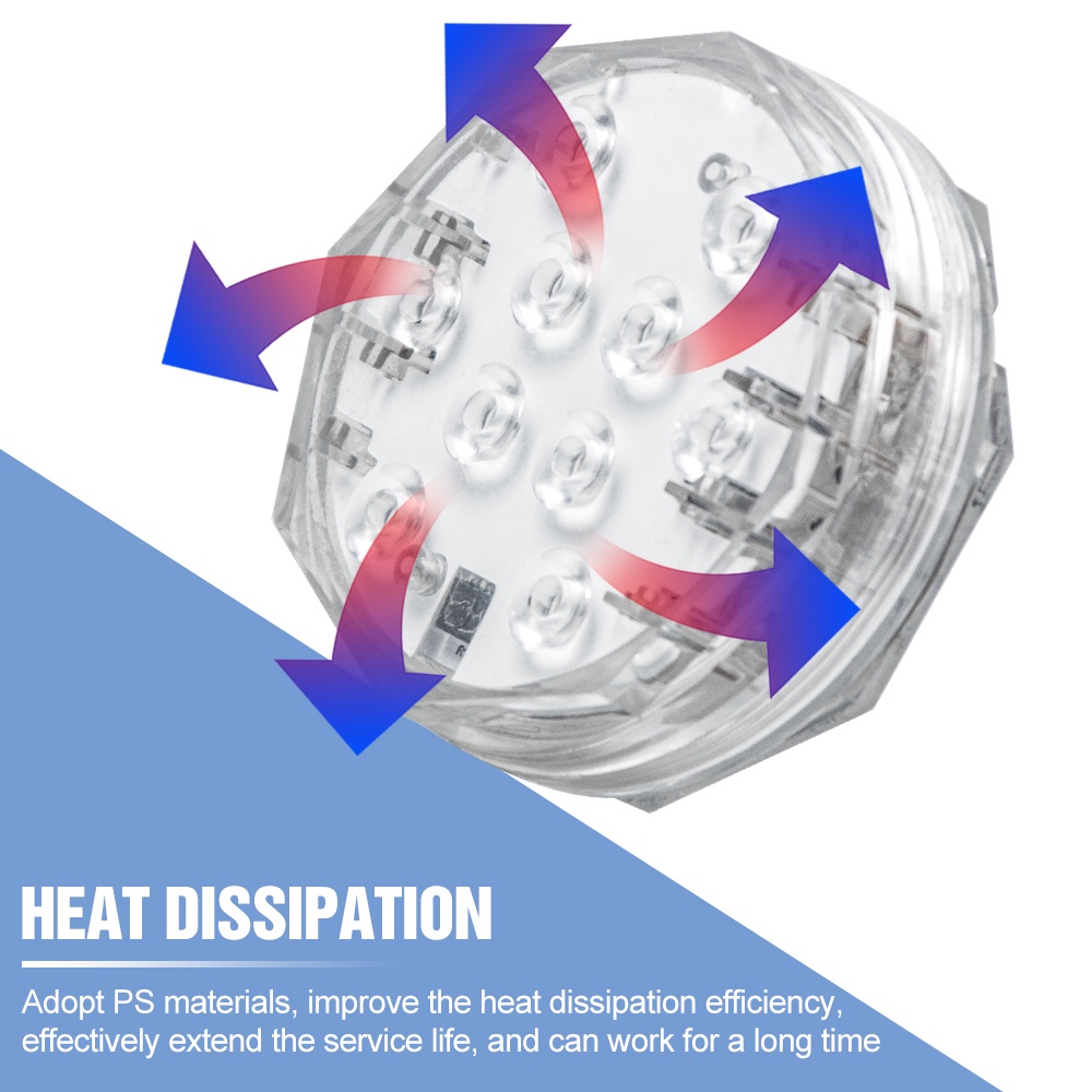 Đèn LED RGB Tạo Hiệu Ứng Dưới Nước Trang Trí Bể Cá / Bể Bơi