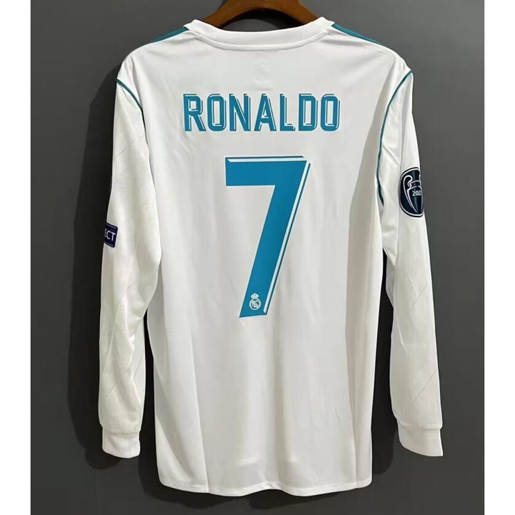 Áo Bóng Đá Dài Tay Real Madrid 2017