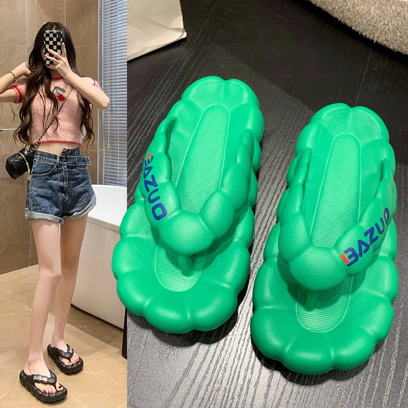 Dép Xỏ Ngón Đế Mềm Thời Trang Cá Tính Cho Nữ