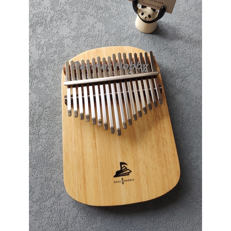 Chill Angels Kalimba 17 phím Bàn phím đàn piano chuyên nghiệp Bàn phím nhạc cụ Mbira Hộp quà tặng với nhãn miễn phí Âm nhạc