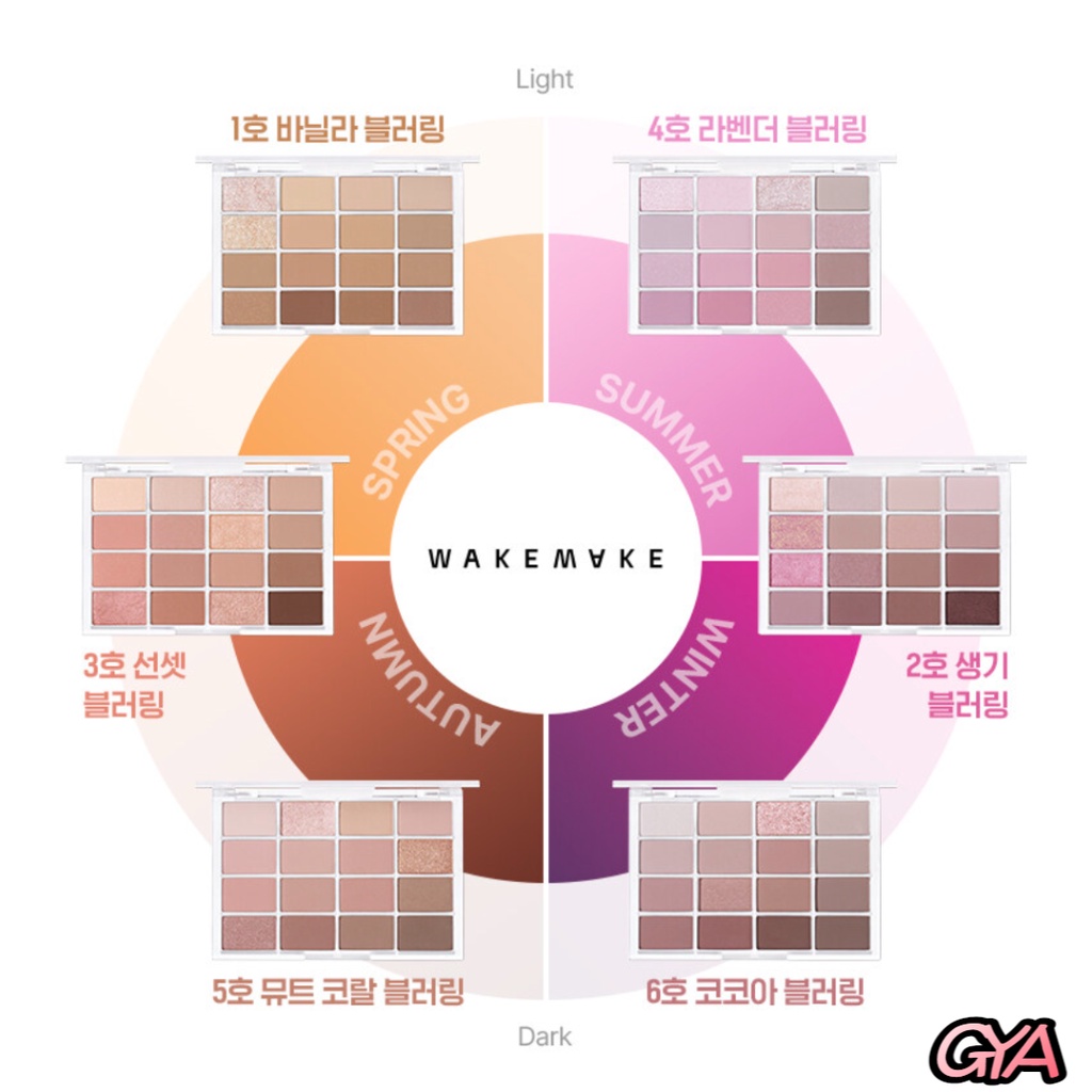 Bảng phấn mắt làm mờ mềm 14g