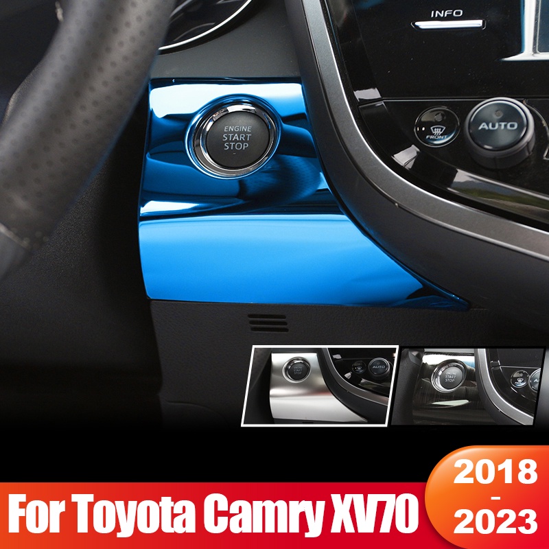 Khung Gắn Bảng Điều Khiển Khởi Động Xe Hơi Toyota Camry 70 XV70 2018 2019 2020 2021 2022 2023