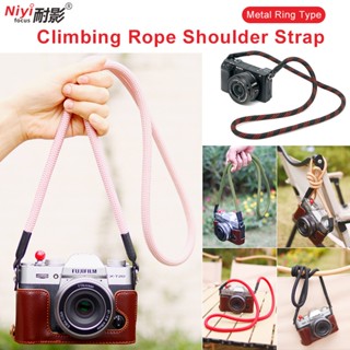 Dây Đeo Máy Ảnh SLR Bằng Nylon Phong Cách Retro