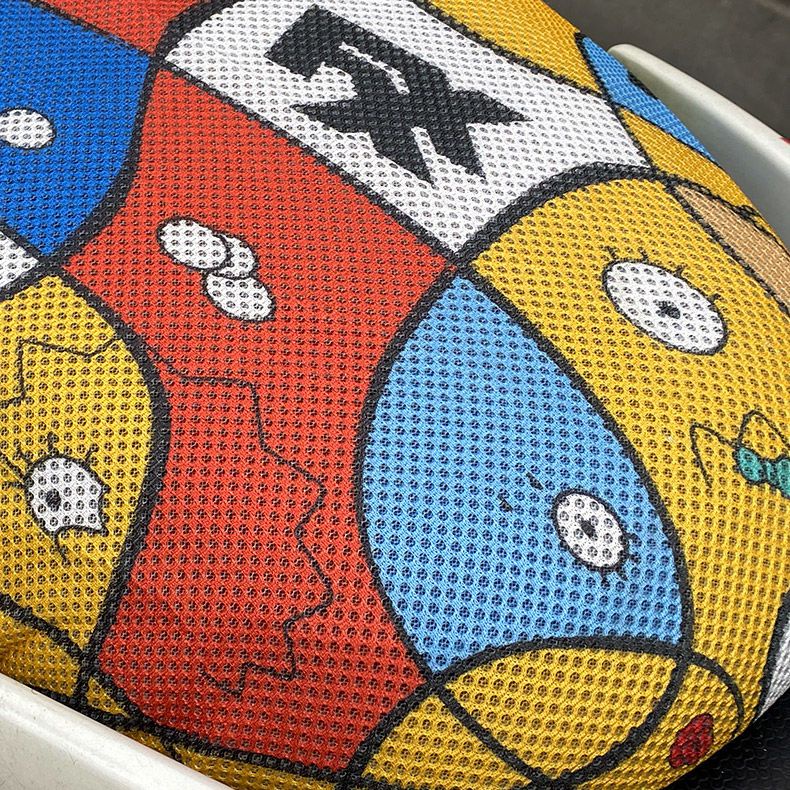 Vỏ Bọc Yên Xe Máy Điện Bằng Lưới Thoáng Khí In Hoạt Hình Dễ Thương