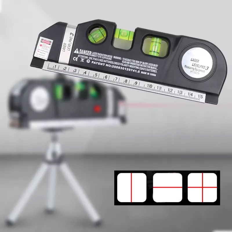Thước đo khoảng cách Nivo Pro3 QHTITEC JCD 4 trong 1 bằng tia laser tiêu chuẩn cao đa năng