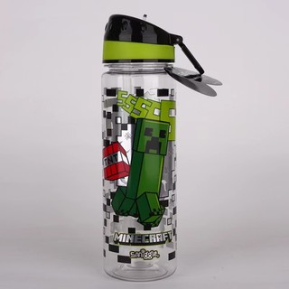Bình Uống Nước MINECRAFT Cho Trẻ Em 650ML