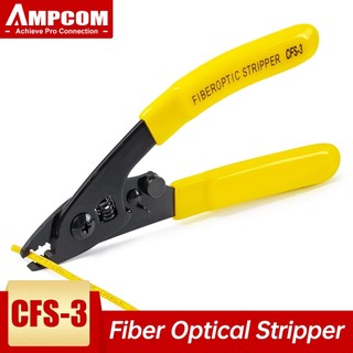 Ampcom cfs-3 dụng cụ rạch sợi quang ba lỗ pigtail stripping