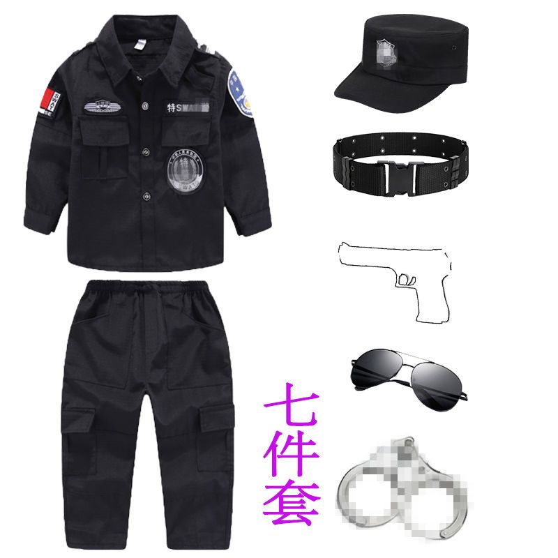 Bộ Đồ Hóa Trang Cảnh Sát Dịp Halloween Cho Bé Trai