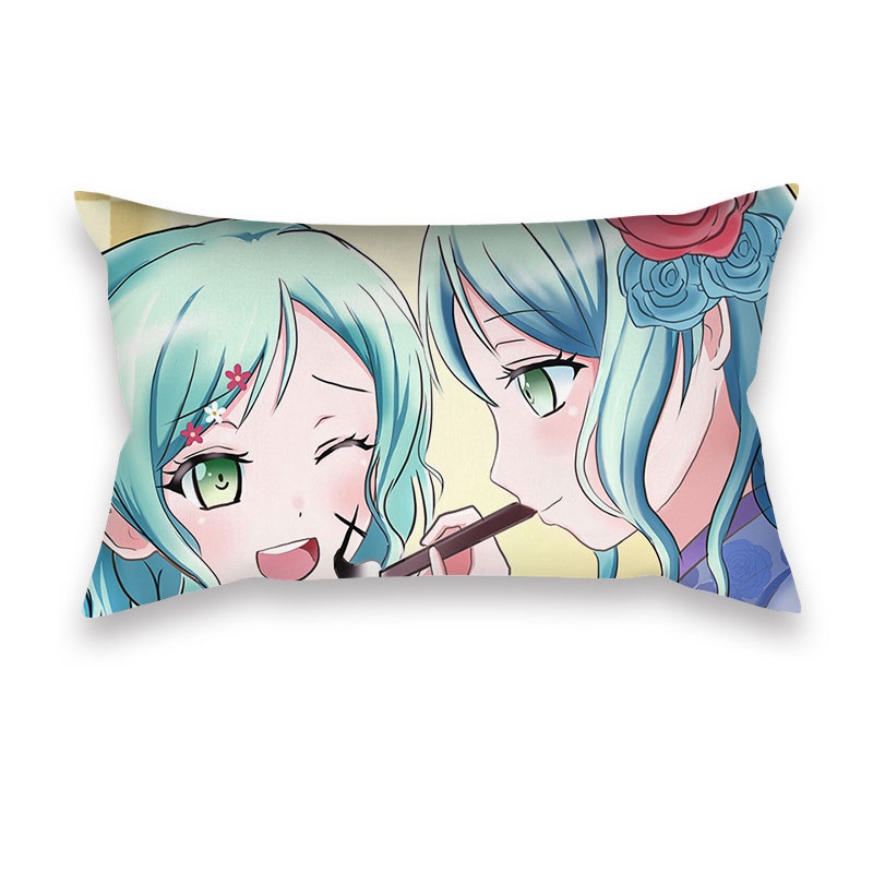 50 * 30cm BanG Dream! Băng Đeo Đầu Dự Tiệc Cho Bé Gái! Vỏ Gối Tựa Bằng Polyester Trang Trí Nhà Cửa / Xe Hơi