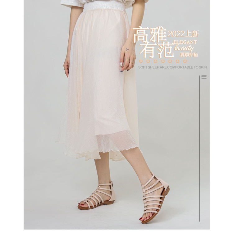 Giày Sandal Đế Xuồng Thời Trang Mùa Hè Cho Nữ 588-128