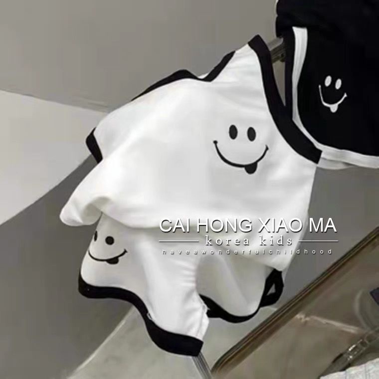 Set Đồ Thể Thao 100% Cotton Gồm Quần Short + Áo Sát Nách Phong Cách Thời Trang Mùa Hè Mới Cho Bé