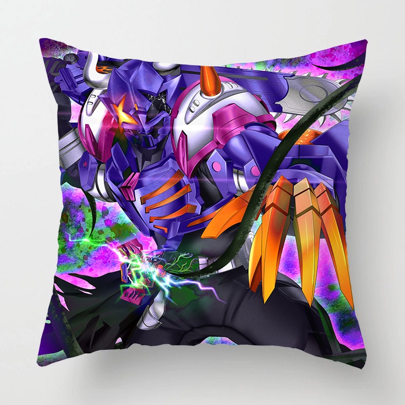 Vỏ Gối 45 * 45cm In Hình Kamen Rider Ngộ Nghĩnh