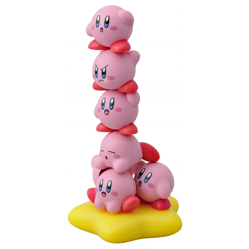 Set 11 Mô Hình Nhân Vật Phim Hoạt Hình kirby adventure Bằng pvc