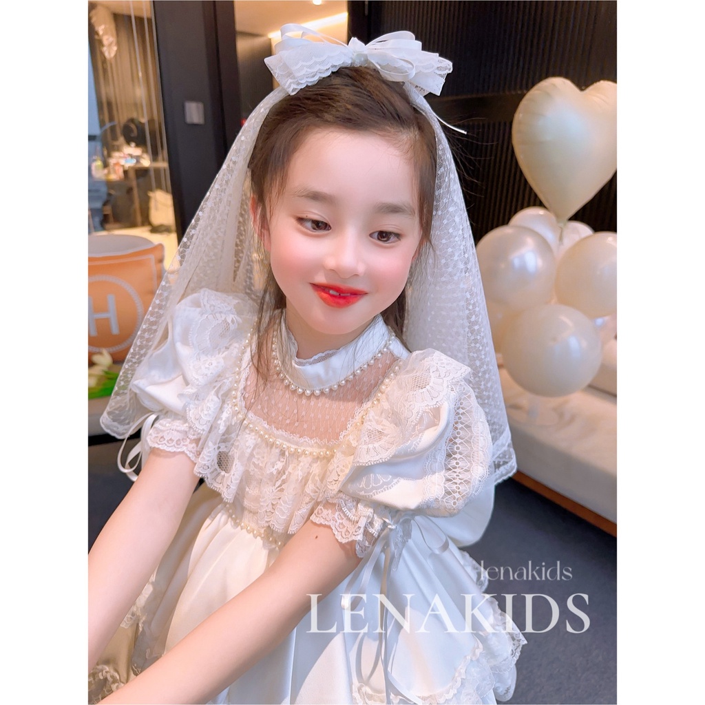 Đầm Công Chúa Ngọt Ngào Thời Trang Mùa Hè Hàn Quốc Cho Bé Gái