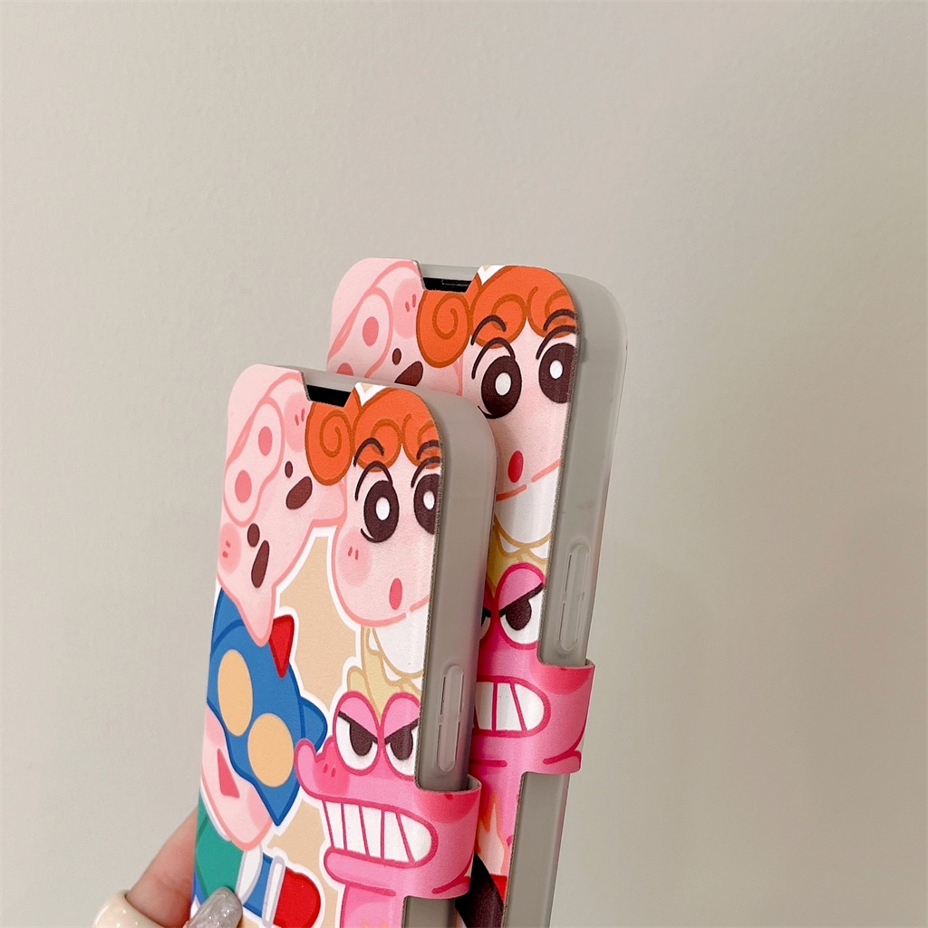 Ốp Điện Thoại TPU Mềm Họa Tiết Cậu Bé Bút Chì Cho iphone 14 Pro Max 13 Pro Max 12 Pro Max