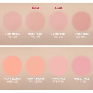 Phấn Má Hồng 3CE Mood Recipe Face Blush 5.5g