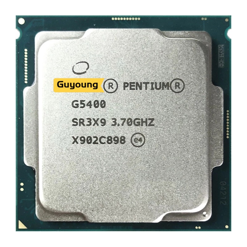 Bộ Phận Xử Lý pentium g5400 3.7g 512kb 4mb cpu lga 1151-C-lga 14 Nano Lõi Kép Cho Máy Tính
