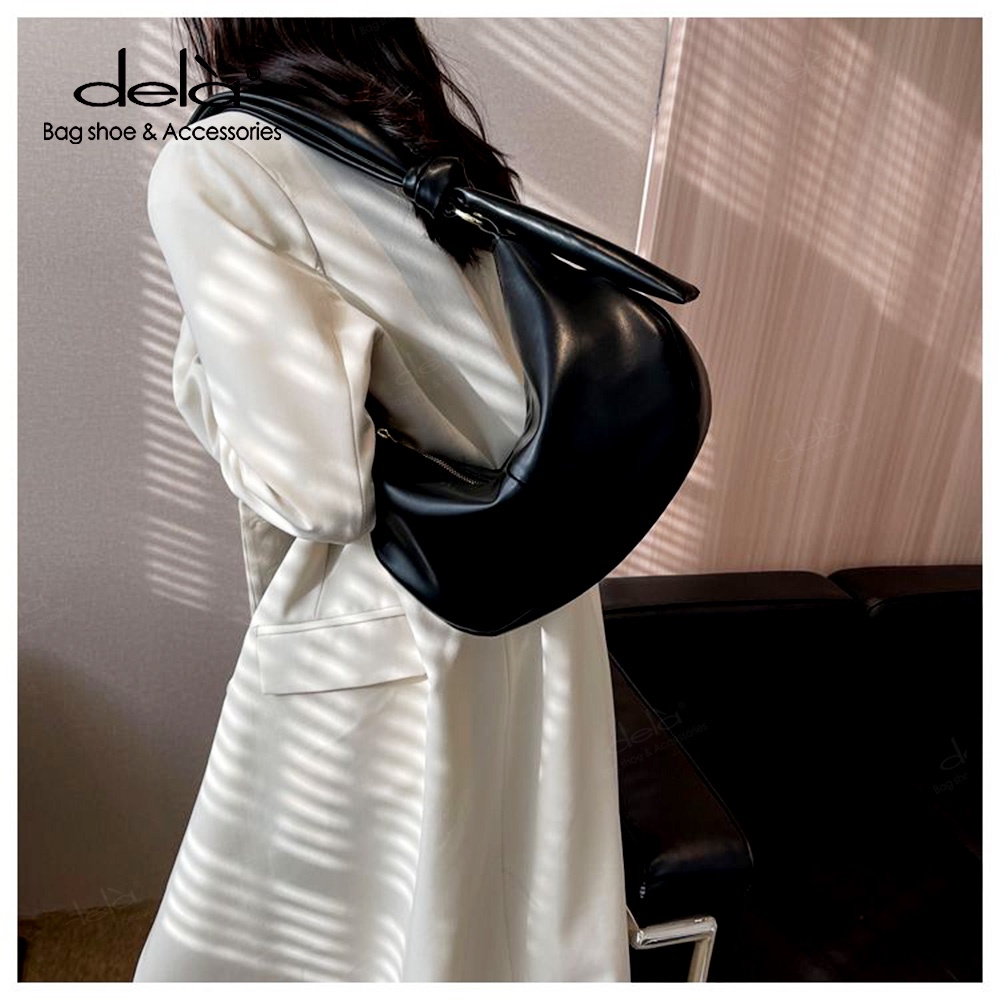 Dela Túi Đeo Chéo Vai Da Mềm Sức Chứa Lớn Thời Trang Mới 2023 Dành Cho Bạn Nữ