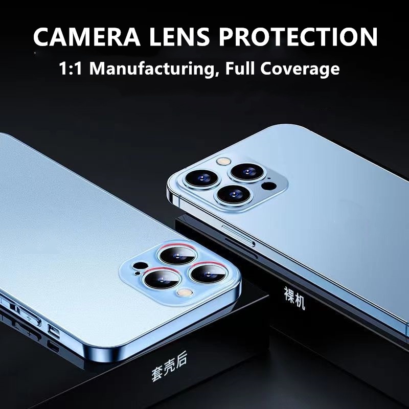 Sang Trọng Ốp Điện Thoại Mặt Kính Cường Lực Cho iphone 15 pro max 14 13 12 11 pro max 13 pro 13 pro max 12 pro 11 pro 12 pro max