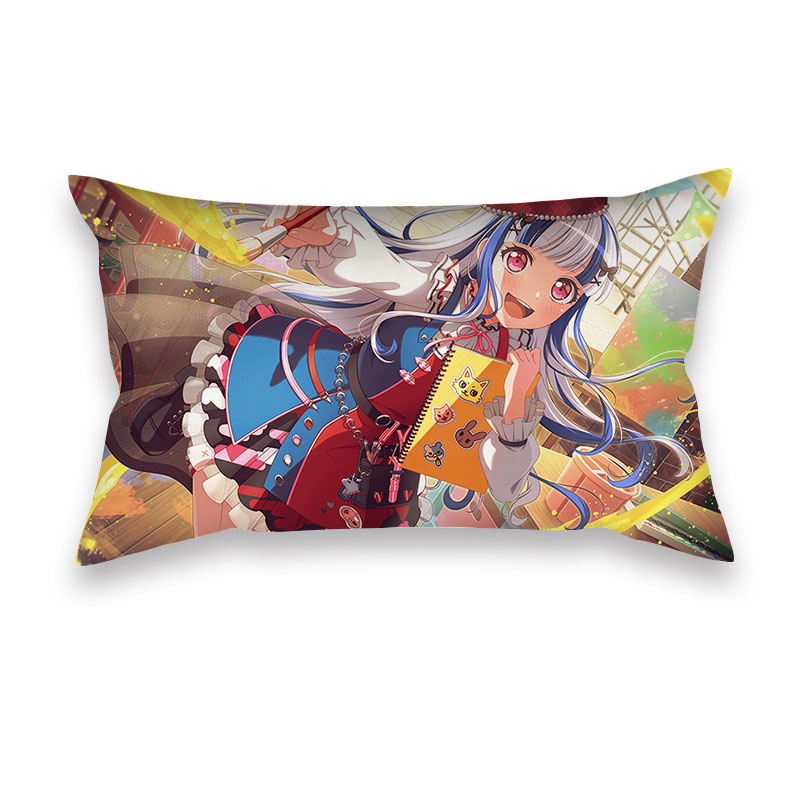 50 * 30cm BanG Dream! Băng Đeo Đầu Dự Tiệc Cho Bé Gái! Vỏ Gối Tựa Bằng Polyester Trang Trí Nhà Cửa / Xe Hơi