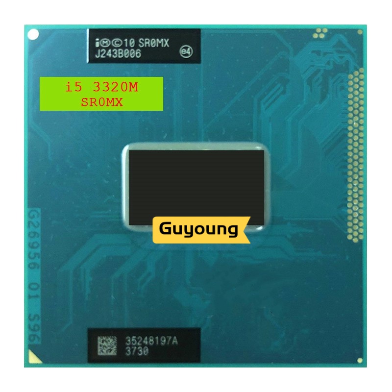 CPU I5-3320M SR0MX I5 3320M SROMX 2.6G/3M HM75 HM76 HM77