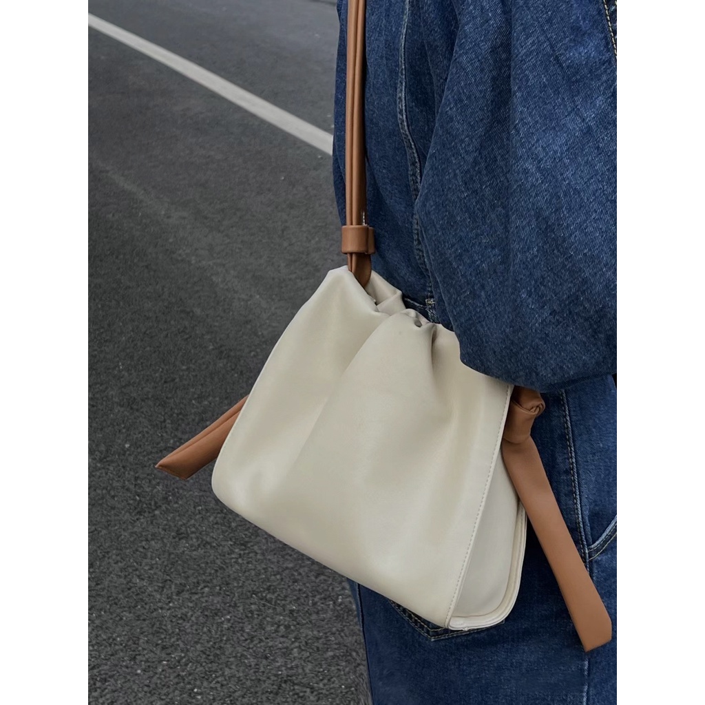 Túi Đeo Chéo Vai Màu Tương Phản Thời Trang Mùa Xuân 2023 Cho Nữ