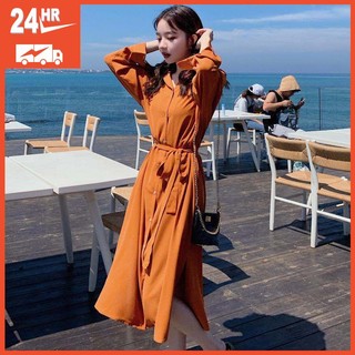 [YIMEI] Đầm Dài Đến Giữa Eo Xẻ Tà Thời Trang Mới 2023 Dành Cho Bạn Nữ