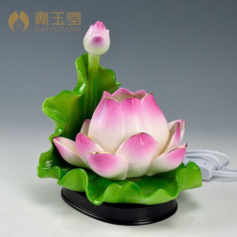 Đèn Lồng Bằng Gốm Hình Phật Trang Trí Phong Cách Phật Giáo