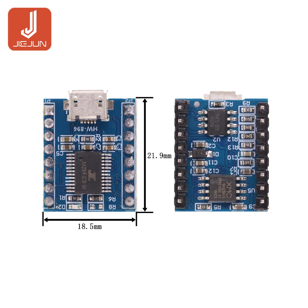 Bảng Mạch Âm Thanh USB DIP16 TTL UART MP3 5 Chiều MP3 Giọng Nói 3.2-5V 20mA JQ6500