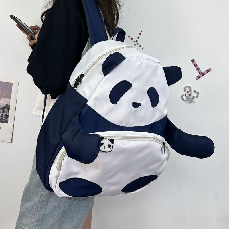 Balo Đi Học Mẫu Giáo Dễ Thương Hình Gấu Trúc Chim Cánh Cụt Và Chim Cánh Cụt Cho Nữ