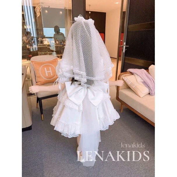 Đầm Công Chúa Ngọt Ngào Thời Trang Mùa Hè Hàn Quốc Cho Bé Gái