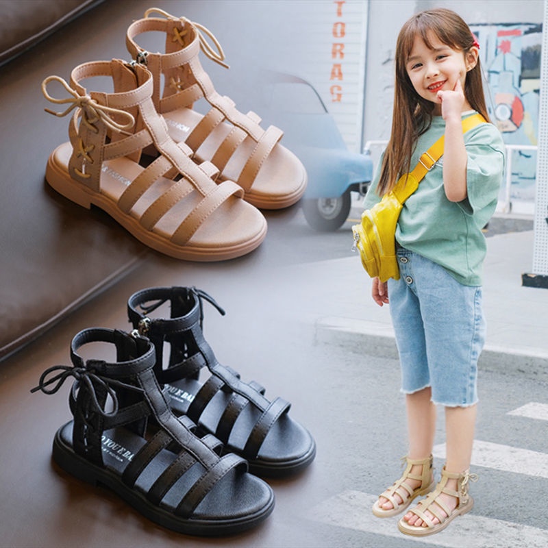 Xăng đan Phong Cách Roma Thời Trang Cho Bé Gái