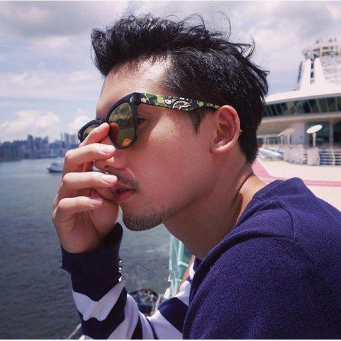 Kính Mát Thời Trang Harajuku Đường Phố Họa Tiết Rằn Ri Ba Chiều Mẫu Mới 2020