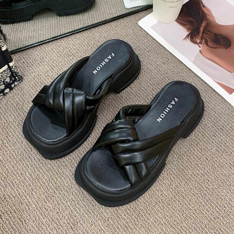 Dép sandal nữ Dép Cao Su Mềm Đế Dày Màu Trơn Thời Trang Mùa Hè 2023 Cho Nữ giày mary jane dép quai hậu nữ đế cao