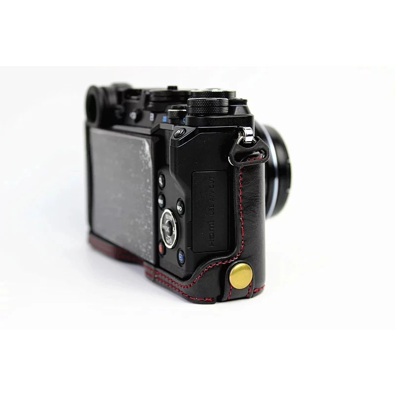 Bao Da PU Nửa Thân Cho Máy Ảnh Olympus PEN-F