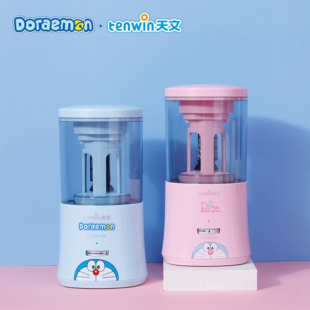 Tan-win / Đồ Chuốt Bút Chì Tự Động Hoạt Hình Doraemon Sức Chứa Lớn Có Thể Sạc Lại Làm Quà Tặng Cho Học Sinh