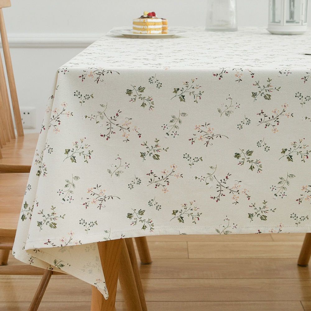 Khăn Trải Bàn Phối Ren Phong Cách Hàn Quốc