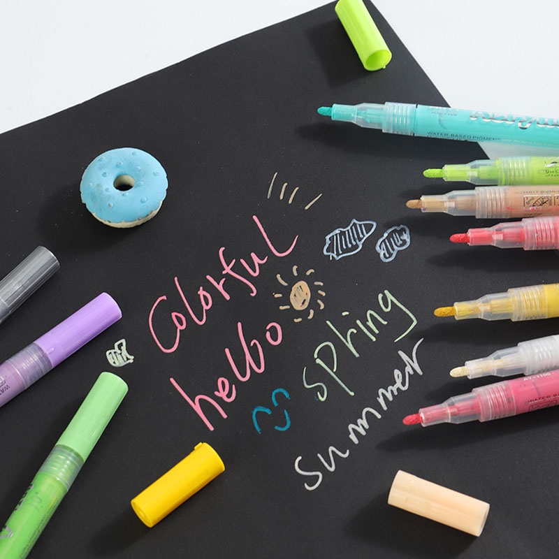 Set 12 / 24 / 36 Bút Lông Màu Sắc Đáng Yêu Bút Sơn Acrylic