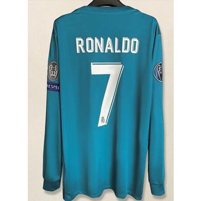 Áo Bóng Đá Dài Tay Real Madrid 2017