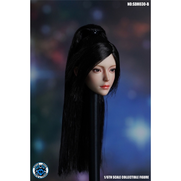 Mô Hình Đầu Nhân Vật Nữ Siêu Vịt Tỉ Lệ 1 / 6 SDH030 12 "